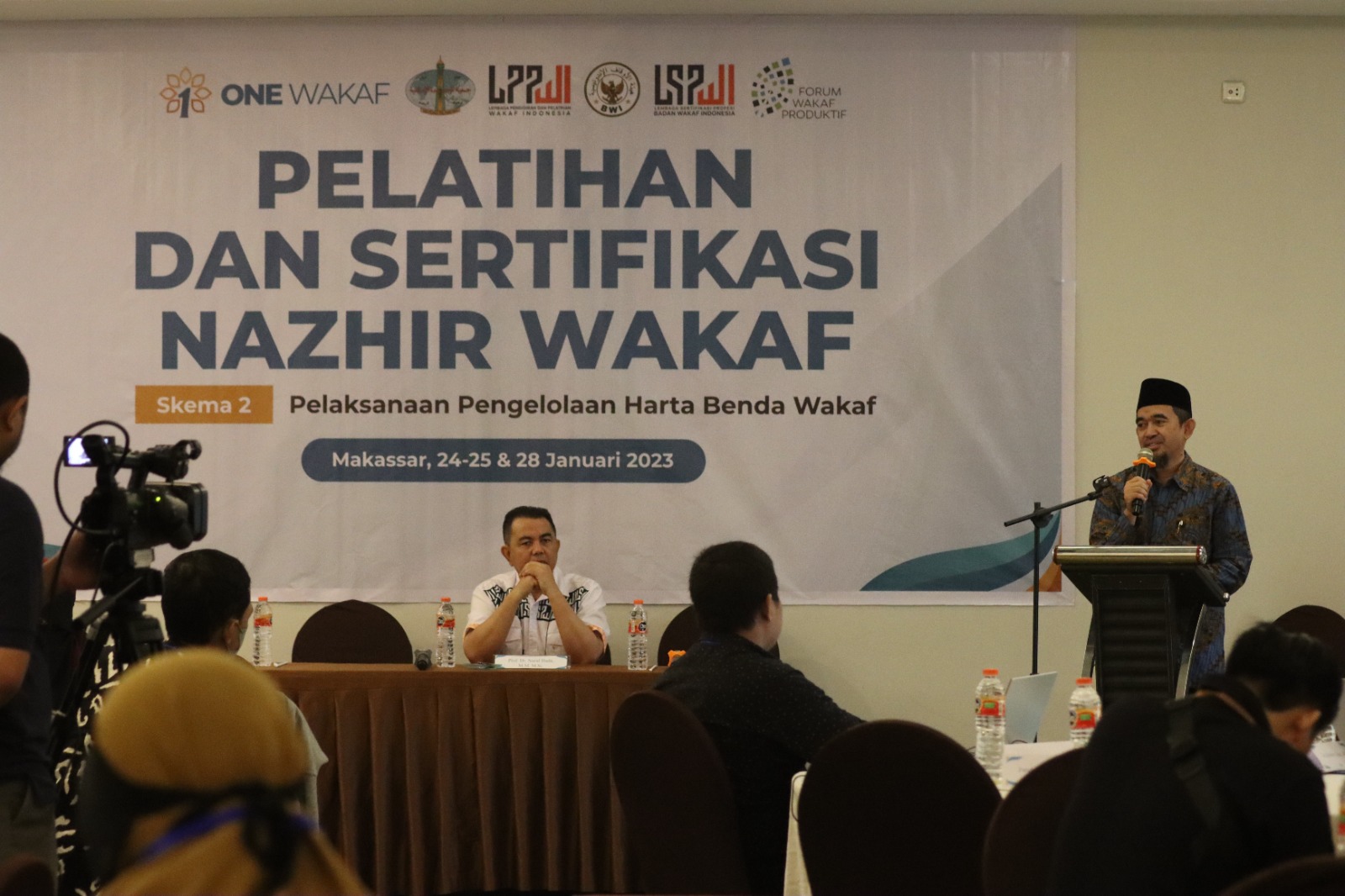 Pelatihan dan Sertifikasi Nazhir Wakaf, Ustaz Rahmat Abdurrahman Tegaskan Pentingnya Profesionalisme Bagi Nazhir